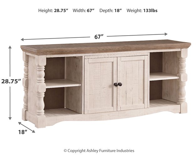 Havalance 4-Piece Entertainment Center - Pull Up A Couch