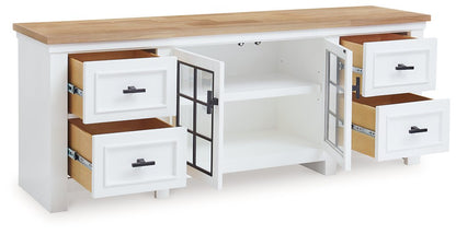 Ashbryn 74" TV Stand - Pull Up A Couch