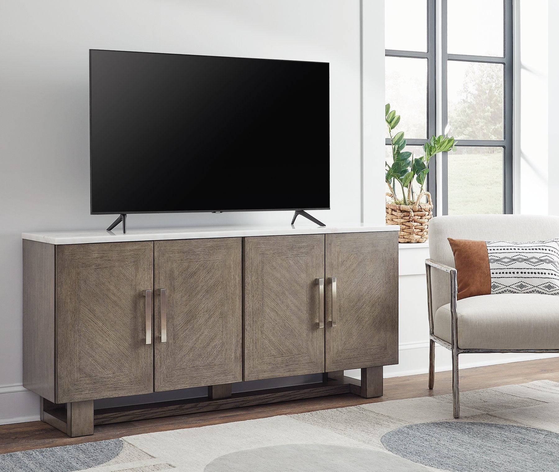 Loyaska 68" TV Stand - Pull Up A Couch