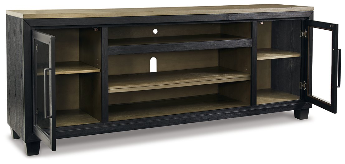 Foyland 83" TV Stand with Electric Fireplace - Pull Up A Couch