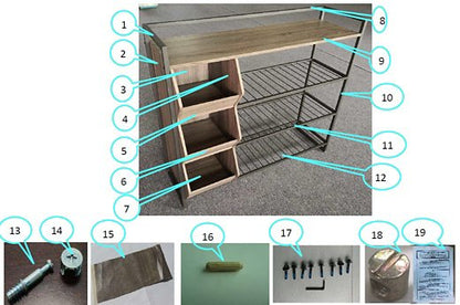 Maccenet Shoe Rack - Pull Up A Couch