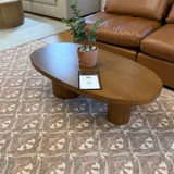 Smoked Oak MCM-Style Coffee Table - Pull Up A Couch