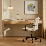70" MCM-Style Desk (White Oak)