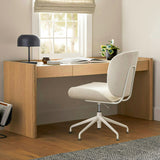 70" MCM-Style Desk (White Oak)