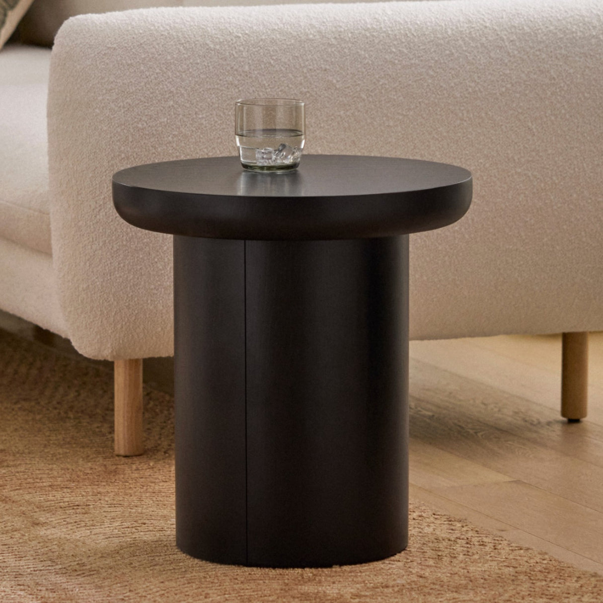 MCM-Style Side Table (Black)
