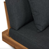 Right-Facing Outdoor Sectional (Slate Gray)