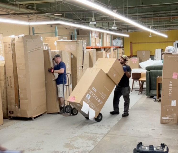 46" Oval Coffee Table (Oak)
