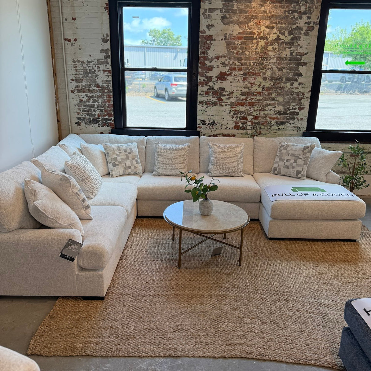 Ashbourne Corner Sectional w/ Chaise - Pull Up A Couch