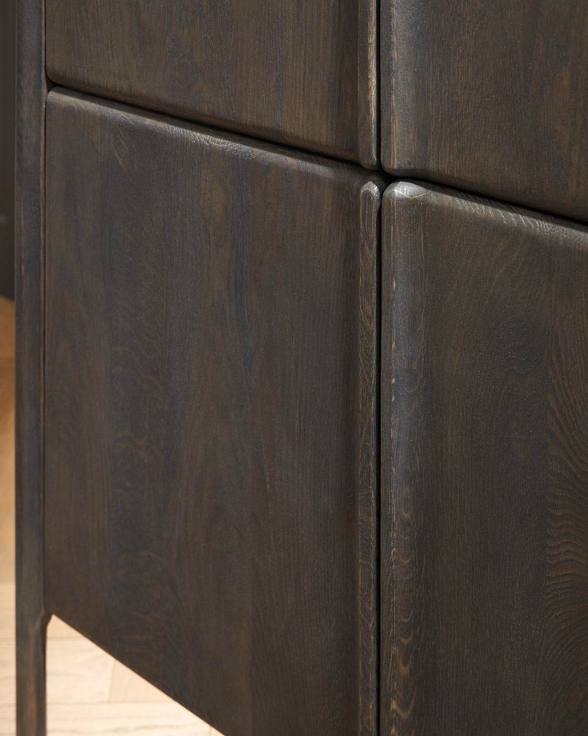 Ashley Furniture Orsonal Accent Cabinet with wood finish and decorative hardware, showcasing a stylish storage solution.