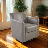 Ashley Furniture Harlow Swivel Accent Chair with plush upholstery and modern design, shown in a stylish living room setting.