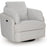 Ashley Furniture Alainmont Next-Gen Nuvella swivel power recliner accent chair with cushioned seat and modern design.