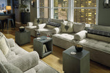 Ashley Furniture Bales Accent Chair with plush fabric upholstery and sleek design, perfect for living room or lounge decor.