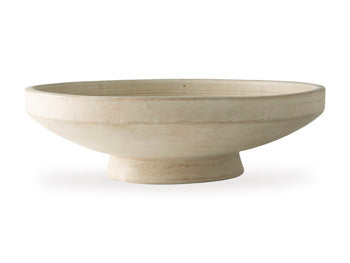 Ashley Furniture Justy Bowl, stylish ceramic bowl with a smooth finish, perfect for serving or decor.