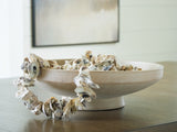 Ashley Furniture Justy Bowl, modern ceramic bowl with a sleek design, perfect for serving or decorative use.