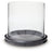 Ashley Furniture Saskia Candle Holder featuring a sleek, modern design with a metallic finish for decorative candle display.
