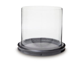 Ashley Furniture Saskia Candle Holder, elegant metal candle holder with a modern design, perfect for home decor.