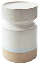 Set of three Ashley Furniture Hurston candle holders with a sleek, modern design suitable for home decor.