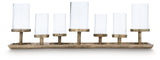 Ashley Furniture Wallmond candle holder, stylish wall-mounted decor with a modern design for home ambiance.