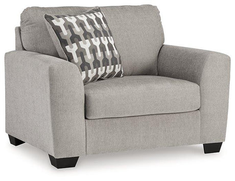 Oversized Avenal Park chair by Ashley Furniture featuring plush upholstery and a spacious, comfortable design for living room seating.