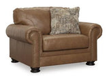 Ashley Furniture Carianna oversized chair with plush fabric and wide armrests, perfect for lounging and relaxation.