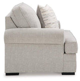 Oversized Ashley Furniture Eastonbridge chair with plush fabric, wide seat, and comfortable armrests, ideal for relaxed living spaces.