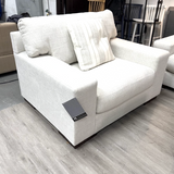 Ashley Furniture Newport oversized chair with plush upholstery and wide armrests, perfect for a cozy living room.