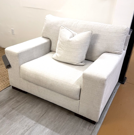 Ashley Furniture Newport oversized chair with plush upholstery and wide seating, ideal for a modern living room.