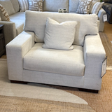 Ashley Furniture Newport oversized chair with plush upholstery and wide armrests, perfect for a modern living room.
