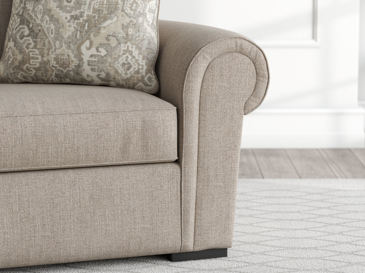Ashley Furniture Sararose oversized chair with plush upholstery and wide armrests, perfect for modern living rooms.