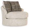 Ashley Furniture Soletren Accent Chair with plush fabric and modern design, showcased in a stylish living space.