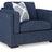 Ashley Furniture Evansley oversized chair with plush fabric and wide seating, perfect for modern living room decor.