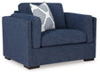 Ashley Furniture Evansley oversized chair with plush fabric and wide seating, perfect for modern living room decor.