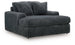 Ashley Furniture Midnight-Madness oversized chaise chair with plush upholstery, shown from an angled view highlighting its spacious design.