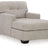 Ashley Furniture Mahoney chaise chair with plush upholstery and modern design, showcased in a stylish living room setting.