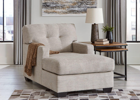 Ashley Furniture Mahoney Chaise chair with plush upholstery and elegant design, perfect for modern living room decor.