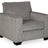Ashley Furniture Altari Chair with a cushioned seat and wooden legs, showcasing a modern, comfortable design.