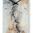 Ashley Furniture Teague wall clock with a round face and minimalist design, showing black hour markers and sleek hands.