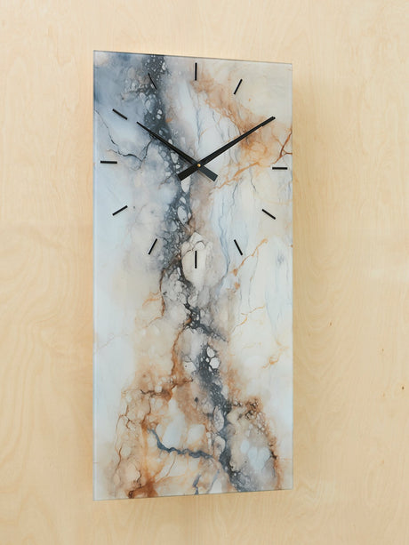 Ashley Furniture Teague Wall Clock with a stylish round design and modern finish, perfect for contemporary home decor.