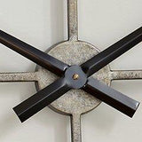 Ashley Furniture Paquita Wall Clock with a modern design, featuring a round face and stylish numerals for contemporary home decor.