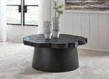 Ashley Furniture Wimbell coffee table, modern cocktail table with a sleek wooden finish and sturdy design.