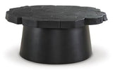 Ashley Furniture Wimbell coffee cocktail table with a modern wooden design and sleek finish.