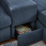Modmax Storage Console w/ Optional Bluetooth Audio - Pull Up A Couch