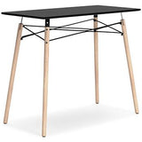 Ashley Jaspeni home office desk with spacious workspace and modern design, perfect for a functional home office setup.