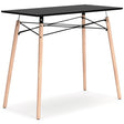 Ashley Furniture Jaspeni home office desk with spacious tabletop and modern design, ideal for workspace organization