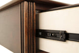 Ashley Furniture Breegin chairside end table with wood finish and simple design, perfect for living room or beside a chair.