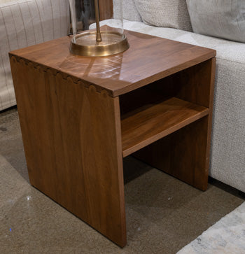 Ashley Furniture Ella Grove End Table with a wooden finish, featuring a sleek design and sturdy construction.