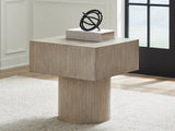 Ashley Furniture Jorielyn End Table with a sleek wooden surface and modern design, shown in a cropped view of the T712-2-4X3 image.