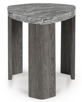 Ashmour end table by Ashley Furniture featuring a sleek wooden surface and modern design with sturdy legs.