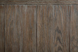 Ashley Furniture Tyler Creek end table with USB ports and outlets, featuring a wooden surface and modern design for living room use.