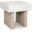 Ashley Furniture Jorlaina End Table with angled wood legs and a smooth top surface, modern design for living room decor.